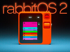 Rabbit R1 现已推出 rabbitOS 2。(图片来源：Rabbit）
