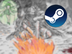 黑魂》最初于 2017 年在日本发售，但该游戏在 Steam 上有太多强烈的主题--直到现在。这也是一个经过严格审查的版本。图为--游戏的缩略图，上面叠加了 Steam 徽标。 图片来源：Steam - 编辑