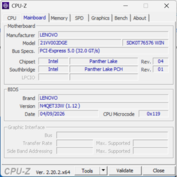 CPU-Z 主板