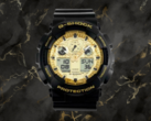 卡西欧 GA-100GGB-1A9（如图）是四款全新黑金系列手表之一。(图片来源：Hatyai-Nalika, 已编辑）