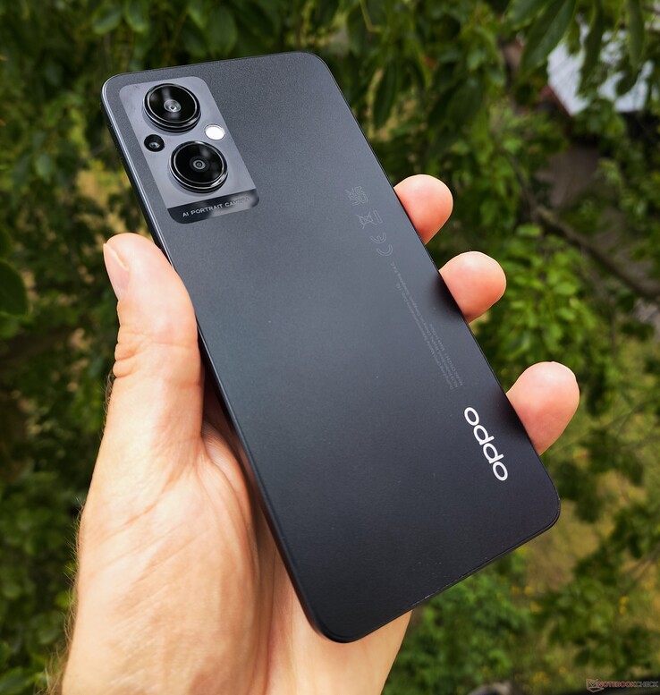 测试Oppo Reno8 Lite 5G智能手机