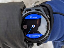 GT Runner提供返回路径导航，无论与智能手机的连接情况如何。