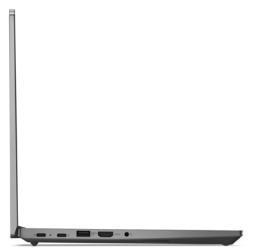 联想ThinkPad E14第五代 - 端口 - 左。(图片来源：联想)