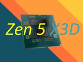 Ryzen X3D 芯片的 CPU 内核顶部有一个堆叠式 L3 高速缓存。(图片来源：Codioful on Unsplash，AMD，已编辑）