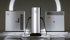 比亚迪的目标是在不久的将来建成一个拥有 4000 个 1 兆瓦电动汽车充电站的网络。(图片来源:比亚迪/微博)