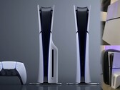 2023 年改版的 PlayStation 5 被非正式命名为 "PS5 Slim"。(图片来源：Sony/@phantompainss - 已编辑）