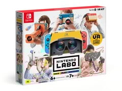 使用原始 Switch 作为显示器的任天堂 Labo VR 套件。(图片来源：任天堂）