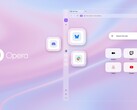 Opera One 的最新侧边栏功能。(图片来源：Opera）