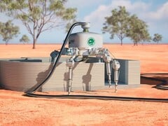 夏洛特是一款用于建筑流程的六足机器人。(图片来源：Crest Robotics）