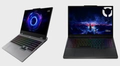 联想 LOQ 和Legion 5 游戏笔记本电脑（图片来源：Laptops Direct）