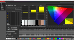 校准后的 ColorChecker