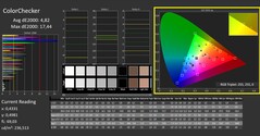 CalMAN ColorChecker（已校准）。