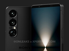 Xperia 1 VII 的潜望镜变焦摄像头上方有几个神秘的传感器。(图片来源：OnLeaks & XpertPick）