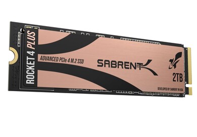 Sabrent Rocket 4 Plus Gen4 2 TB。(图片来源: Sabrent)