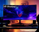 UltraGear 45GR95QE是首批大型、弯曲、240 Hz和OLED游戏显示器之一。(图片来源：LG)