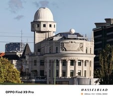 配备 20 倍变焦长焦转换器的 Oppo Find X9 Pro