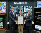 三星电视和显示器 QLED 电视 三星量子点技术认证（图片来源：三星）