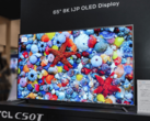 TCL CSOT 喷墨打印 OLED 面板（图片来源：HDTVtest）