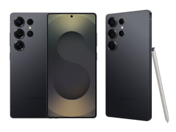 Galaxy S25 Ultra - Titanium Jetblack。(图片来源：三星）