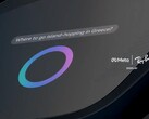 泄露的配备 HUD 和 Meta AI 的 Meta Ray-Ban Display 眼镜。(图片来源:UploadVR on X,截图)