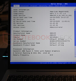 ...以及 Ninkear A15 Pro 的 BIOS。