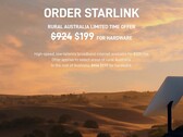 澳大利亚农村最近获得了Starlink设备交易（图片：SpaceX）