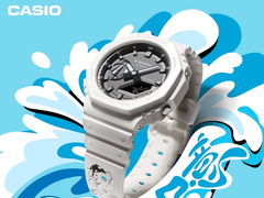 新款卡西欧 G-Shock GA-2100-7APRY-KIT 宣传图片