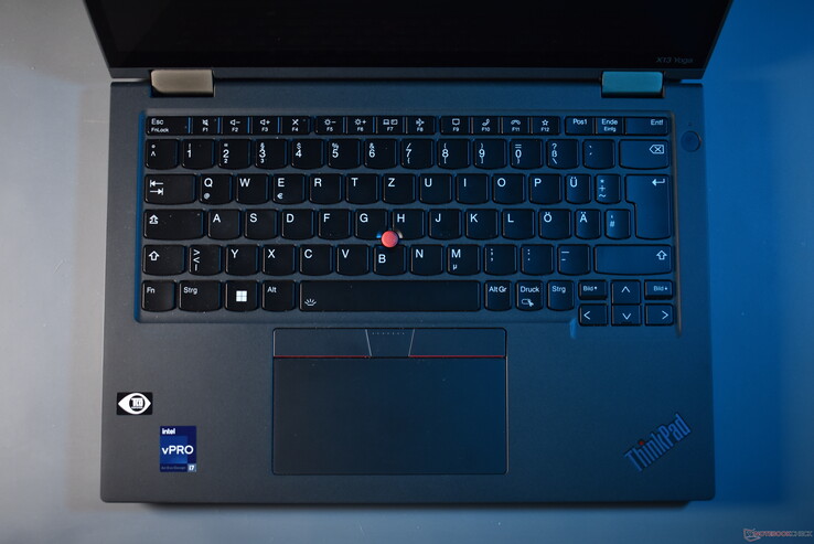 联想ThinkPad X13 Yoga第三代：输入设备