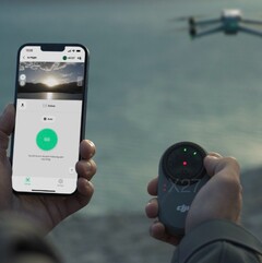 大疆创新（DJI）将于下周与 Air 3S 一同亮相其新型跟踪信标。(图片来源：@JasperEllens）
