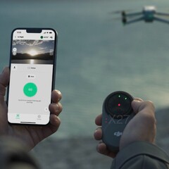 大疆创新(DJI)将于下周与 Air 3S 一同亮相其新型跟踪信标。(图片来源:@JasperEllens)