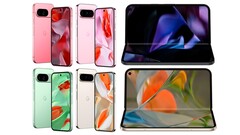 Pixel 9 Pro Fold 预计将晚于其他谷歌新手机上市。关于上市时间的新信息已经浮出水面,并辅以无水印的媒体图片。(图片来源:@MysteryLupin)