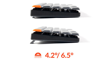Keychron K9 最大角度