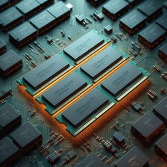 高通公司和Apple 可能在即将推出的智能手机 SoC 中使用 LPDDR6 内存（图片由 DALL-E 3.0 生成）