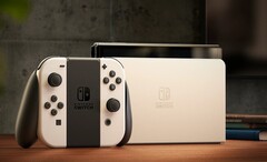 任天堂Switch--OLED模型可能是先前计划的Switch &quot;专业 &quot;游戏机的替代品。(图片来源：任天堂)