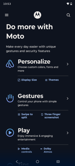 软件 Motorola Edge 70