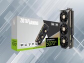 图为 Zotac RTX 5070 Ti GPU（图片来源：Zotac，有编辑）