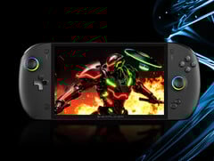 OneXPlayer Apex 还配备了 8 英寸 VRR 显示屏和 85 Wh 外置电池组。(图片来源:One-Netbook)