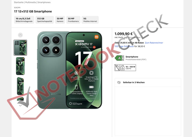 (图片来源:via Notebookcheck)