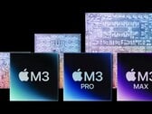 Apple M3 系列在 PassMark 基准数据库中表现强劲。(图片来源:Apple - 已编辑)