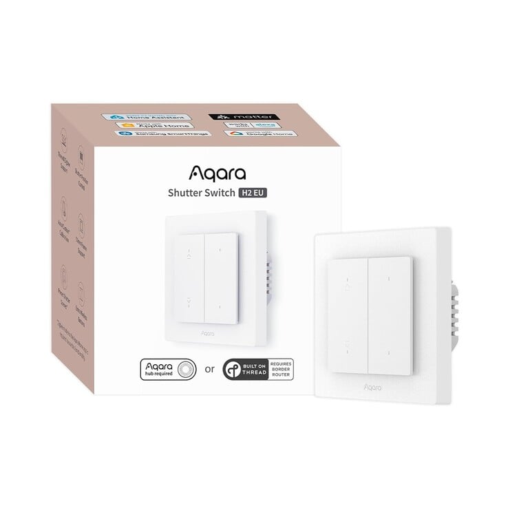 Aqara H2 EU 快门开关。(图片来源：Aqara）