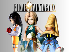 最终幻想 9》插图，齐达内居中（图片来源：Square Enix，有删改）