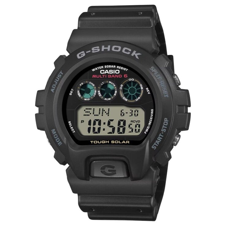 G-Shock GW-6900-1 搭载卡西欧全新的 3547 模块。(图片来源：卡西欧）