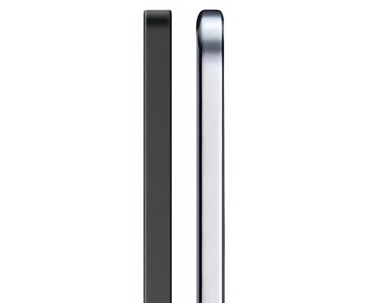 Galaxy Z Fold7 打开后与 Find N5 相邻的概念效果图。(图片来源：PandaFlashPro）