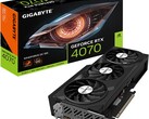 技嘉 Windforce OCGeForce RTX 4070 的 GPU 时钟速度为 2,490 Mhz。(来源：技嘉）