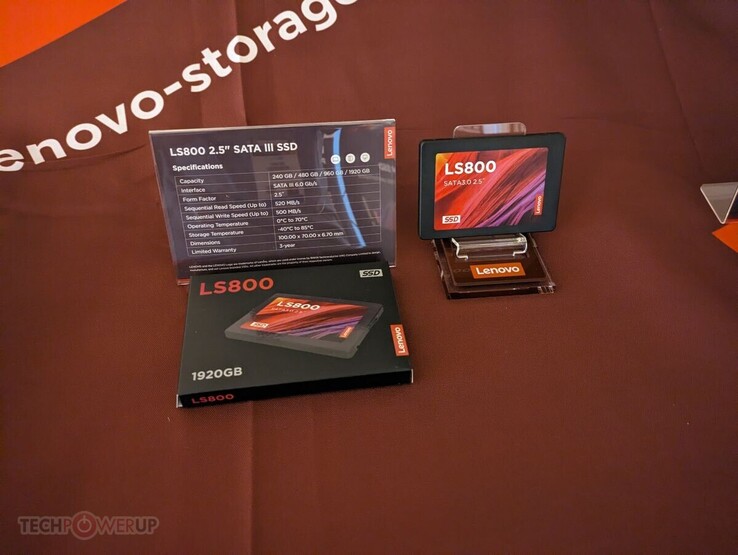 LS800 SATA III 固态硬盘（图片来源：TechPowerUp）