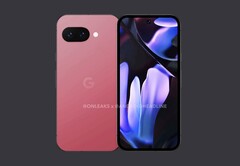 谷歌 Pixel 9a 还将推出粉色款。（图片来源：Android Headlines，有删改）
