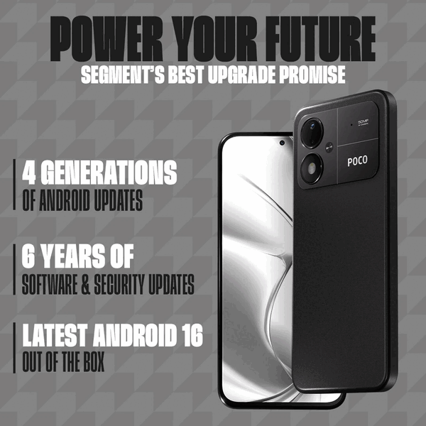 Poco M8 将获得系统升级，最高可升级至 Android 20。
