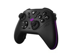 ROG Raikiri II Xbox 无线控制器的正面和侧面都有 LED 灯。(图片来源：华硕 ROG）