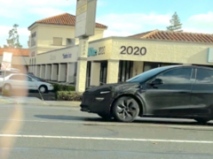 特斯拉代号为 &quot;瞻博网络&quot;（Juniper）的升级版 Model Y 将是一次引人入胜的改头换面。(图片来源：@Y2KColin on X/Twitter）