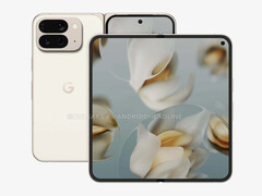 由于显示屏边框更薄，Pixel 10 Pro Fold 应该会比上一代产品看起来更现代一些。（图片来源：Android Headlines）